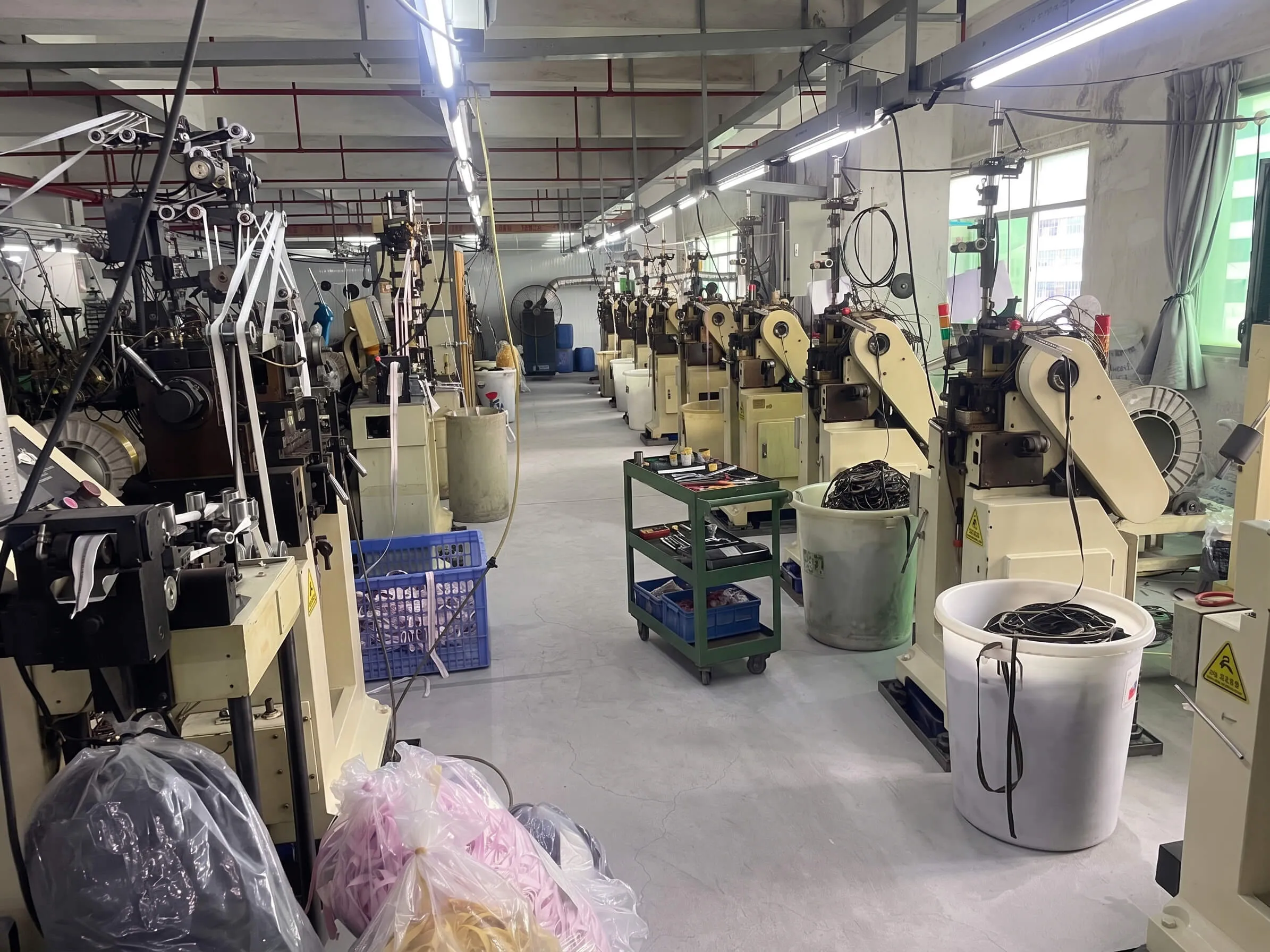 Atelier de couture industriel